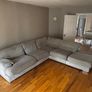 Grey Living Room Corner Sofa/Couch Image 2