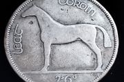 #820 - Ireland - 1928 - Half Crown - Silver - KM.8
