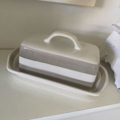 ShabbyChic Butter Dish