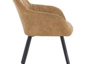 BRAND NEW 1pc Dining Chairs for kitchen, Mid Century Modern Side Chairs,Velvet Upholstered Dining Chair with Metal Legs