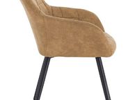 main image for ad BRAND NEW 1pc Dining Chairs for kitchen, Mid Century Modern Side Chairs,Velvet Upholstered Dining Chair with Metal Legs