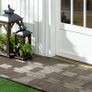 27 Pcs Wooden Interlocking Decking Tiles, 30 x 30 cm Outdoor Flooring Tiles, 2.5 per Pack, for Patio, Balcony, Terrace, Hot Tub, Charcoal Grey Image 5