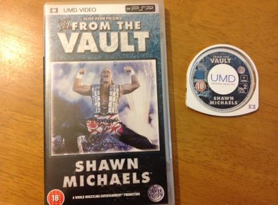 WWE From the Vault.  Shawn Michaels.  PSP movie.