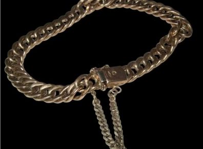 Vintage 9ct Hallmarked Gentlemans Bracelet