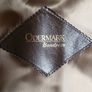 odermark overcoat 100% virgin wool size large ptp 22" dark sand like new Image 10