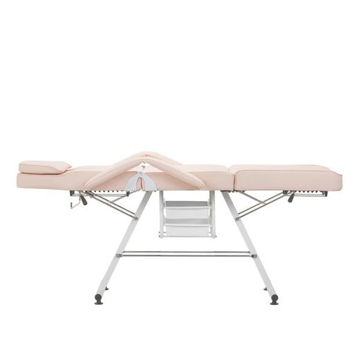 Beauty Bed With Drawers light pink cosmetic spa