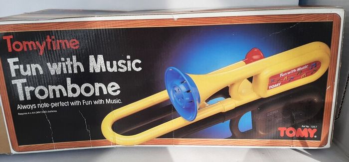 new rare vintage music toy in box 1988