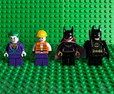LEGO DC Comics Super Heroes collection- 76013 Set of 4 Minifigures (INCOMPLETE)