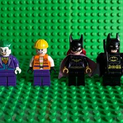 LEGO DC Comics Super Heroes collection- 76013 Set of 4 Minifigures (INCOMPLETE)
