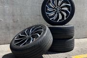 Genuine Volkswagen R-Line Ventura  17" Alloy Wheels - Good Year Tyres