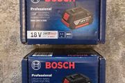 bosch 5ah Battery x2
