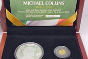 Ireland Silver Proof 2012 Michael Collins 1890-1922 Commemorative Silver and Gold Proof Coin Set in Original Holder with COA Stunning!