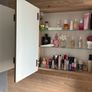 Wall mounted bathroom cabinet with mirror and Led lighting Image 3
