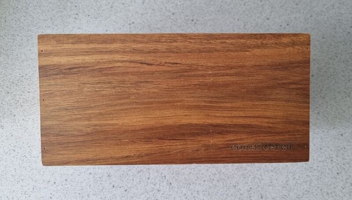 Wooden cutlery storage caddy Dunnes