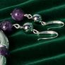 Genuine Amethyst Jewelry Set Image 2