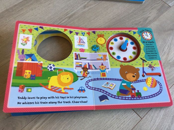 Wooden Toy clock