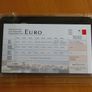 Malta 2008 euro coins set 24k Gold plated & Rhodium gilt Maltese medal limited edition Image 8