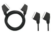 New 5m SCART to SCART 21 PIN Euro Connector AV Audio Video Lead Cable # 1539