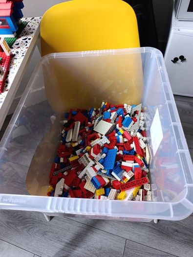 Large Vintage Lego Job Lot Bundle Bulk 70s 80s Rare