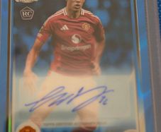 football card autograph