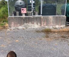 Cage for oil tanks