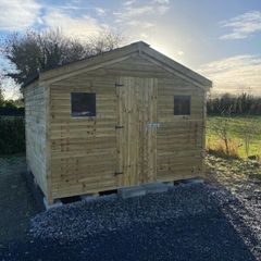 Premium Rustic Timber Garden Sheds | Steel Roof