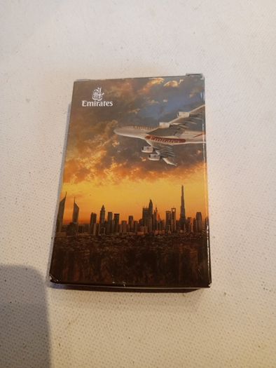 Playing Cards Emirates Airlines
