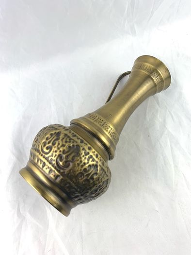 Vintage metal vase