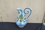 Blue washing bassin pitcher postage possible