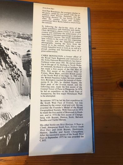 'Everest.The Hardway' by Chris Boningtin