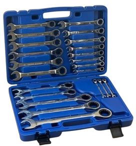 MANAROLA 22-Piece Combination Ratchet Spanner Set