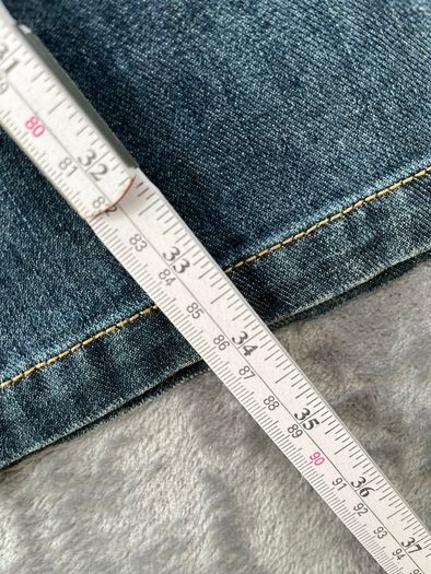 Oska 505 Womens Jeans - Size 5 - W36 L34 Blue Denim - Baggy Wide