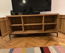 Oak TV unit