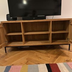 Oak TV unit