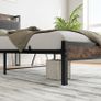 3ft Single Bed Frame with Storage Headboard Image 3