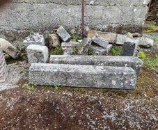 Granite pillars
