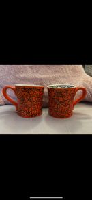 A Pair of Billy the Artist Together as One Mugs
