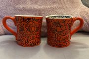A Pair of Billy the Artist Together as One Mugs