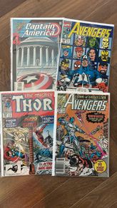 4 comics 90's vintage