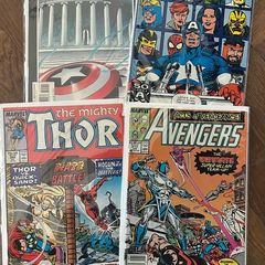 4 comics 90's vintage