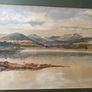 Original framed watercolor painting on paper signed Image 4