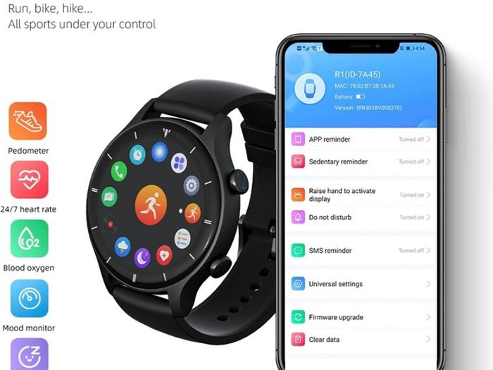 Mens Smart Watch Answer Make Calls 10 Day Battery Life Smartwatch VC52 Heart Rate Temperature Blood Oxygen Monitor, Bluetooth5.2, IP68 Waterproof, 24 Sports Modes, Android/iOS (FREE POSTAGE)
