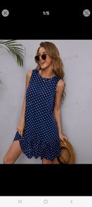Ladies Dress(Navy)(New)