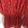HM Ladies burnt orange blouse size 12 Image 5