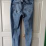 River Island High Rise Jeans UK10 32 Image 3