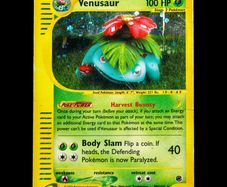 Venusaur 30/165 Holo Rare WOTC Expedition Base Set 2002 Pokemon Card Vintage