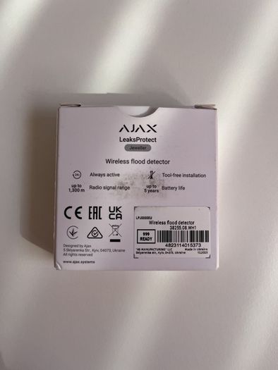 Ajax LeaksProtect Wireless Flood Sensor