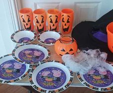 Box of new Halloween Items for Sale