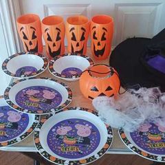 Box of Halloween Items for Sale