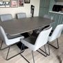 Kitchen table with 6 chairs Image 2